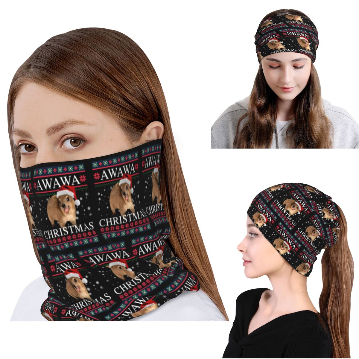 Rock Hyrax Merry Christmas Ugl - Knit Beanie Hat Warm 리뷰 및 가격