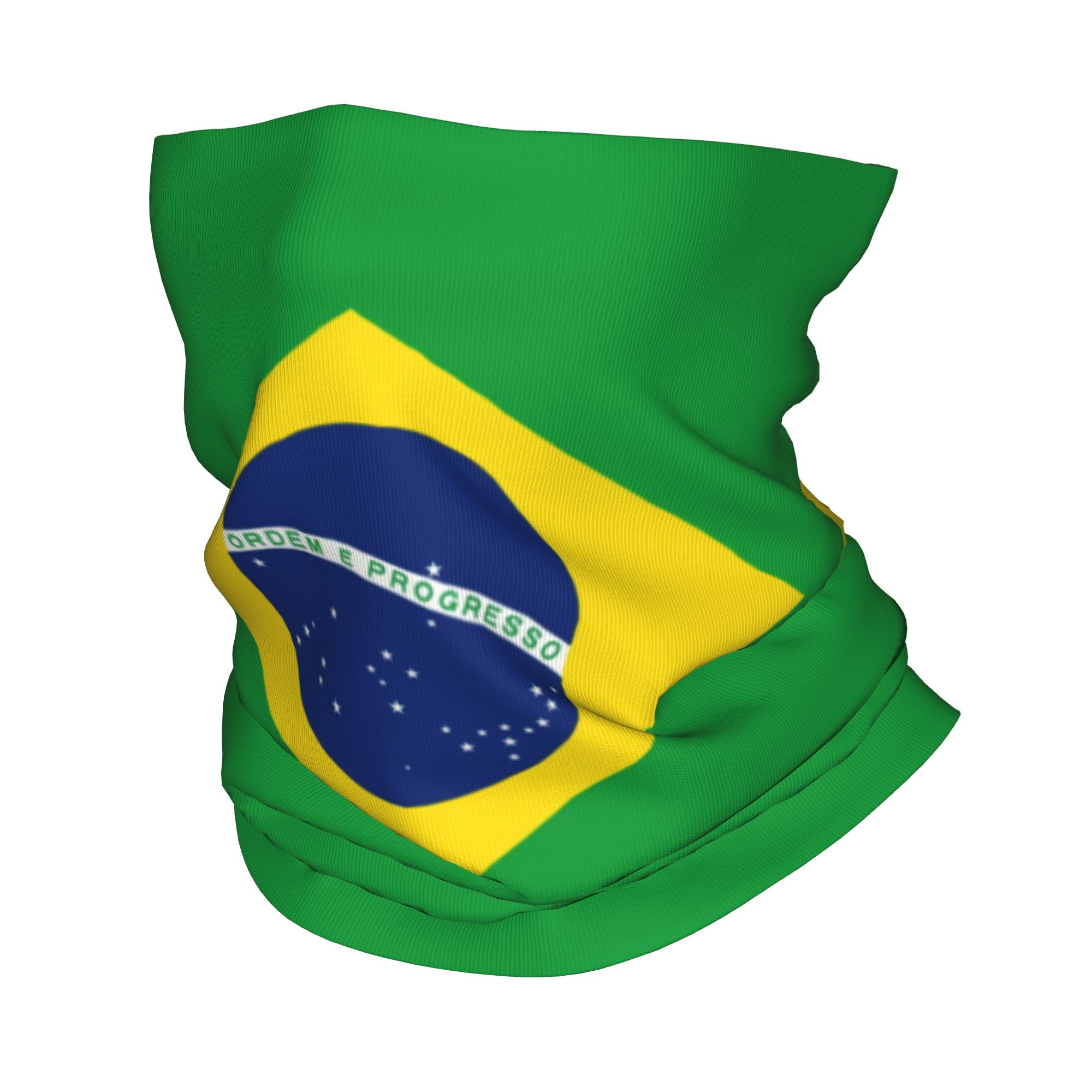 Custom Brazil Flag Bandana Nec - Neck Gaiter Fleece 리뷰 및 가격