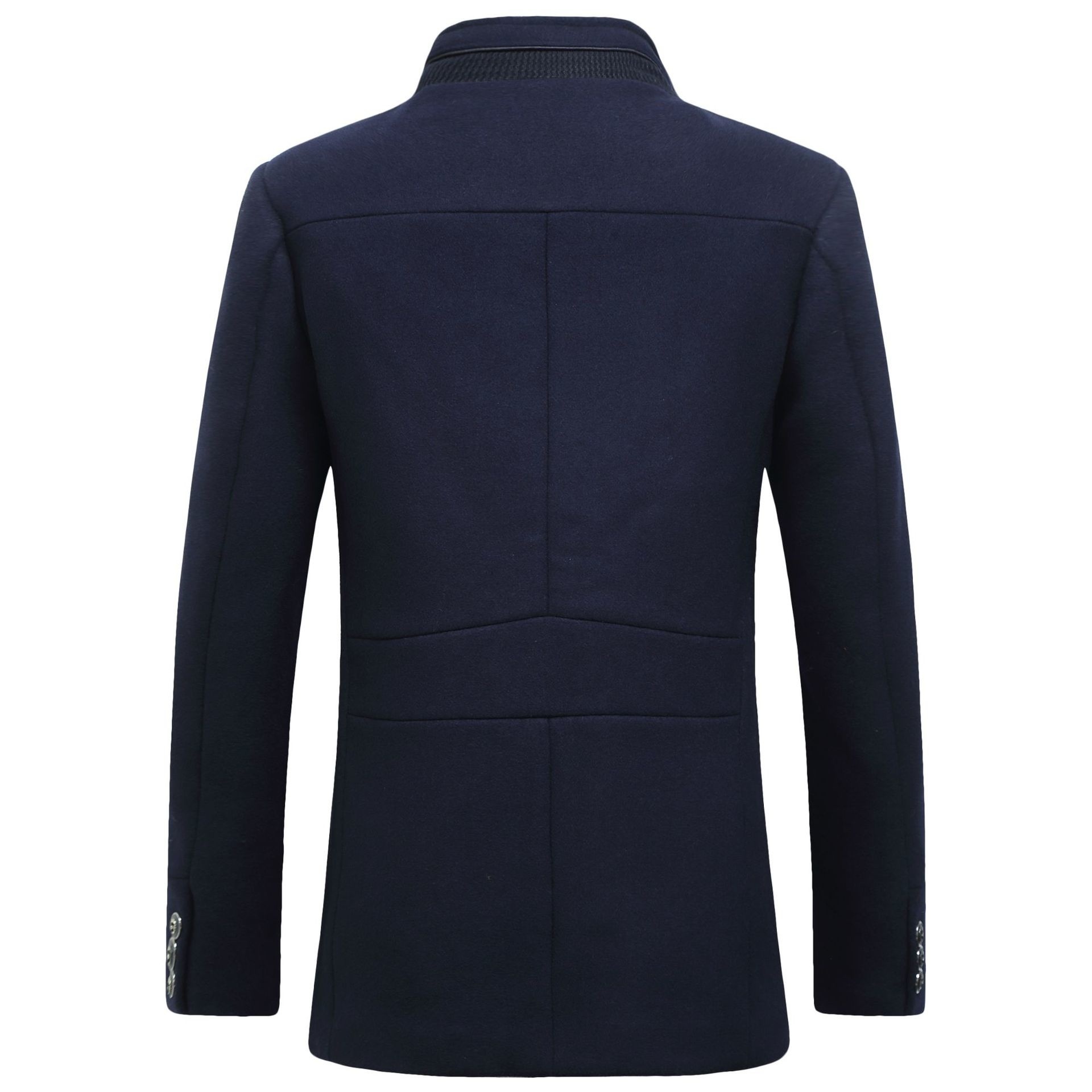 Fashion Men's Wool jacket Clas - Wool Coat Peacoat 리뷰 및 가격