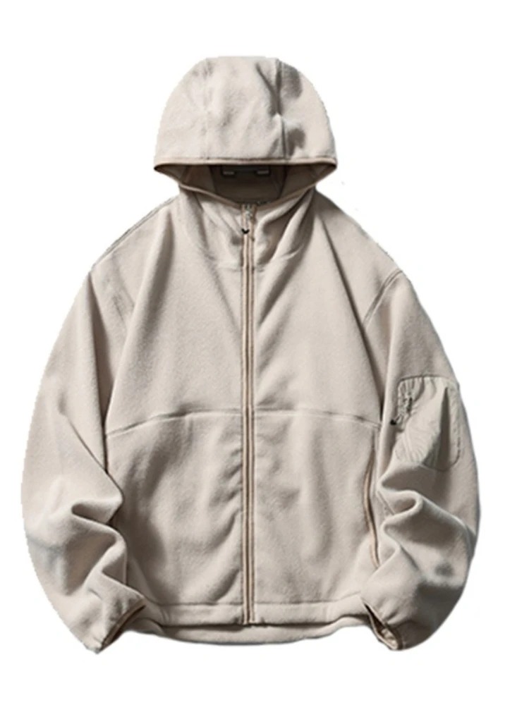 Mens Hoodie Autumn Winter Cott - Sherpa Hoodie Fleece 리뷰 및 가격