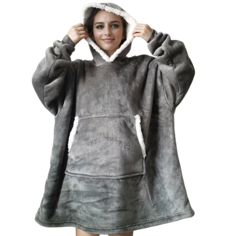 Wearable Adult Super Soft Flan - Sherpa Hoodie Fleece 리뷰 및 가격