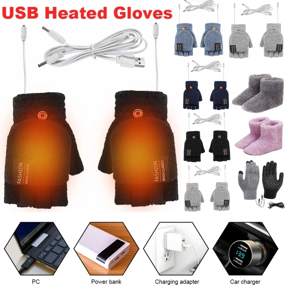 USB Electric Heated Gloves Win - Touch Screen Gloves 리뷰 및 가격