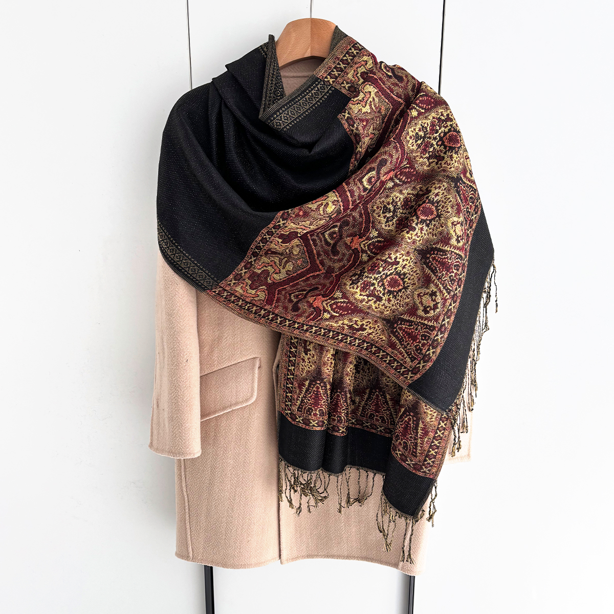 Luxury Scarf For Women Autumn  - Cashmere Pashmina Wrap 리뷰 및 가격