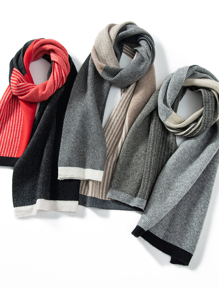 MELILAMB New Winter Men's 100% - Wool Scarf Men 리뷰 및 가격