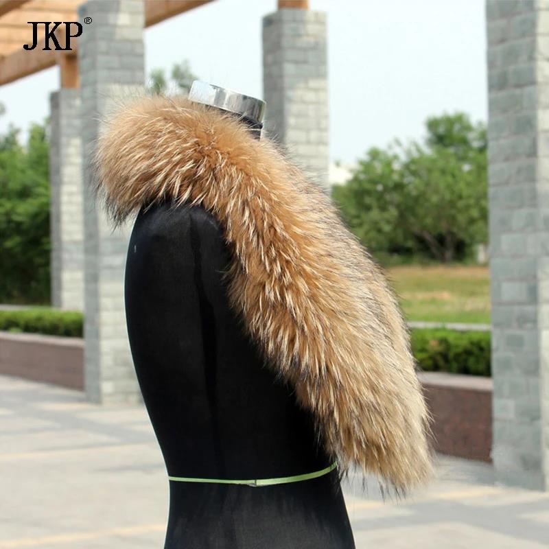 Natural Fur Collar Real raccoo - Shawl Wrap Winter 리뷰 및 가격