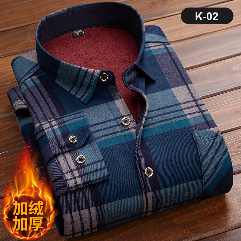Men's Long Sleeve Plaid Shirt, - Flannel Shirt Lined 리뷰 및 가격