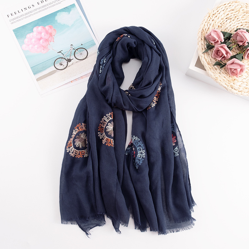 Many Colours Ethnic Embroidery - Shawl Wrap Winter 리뷰 및 가격
