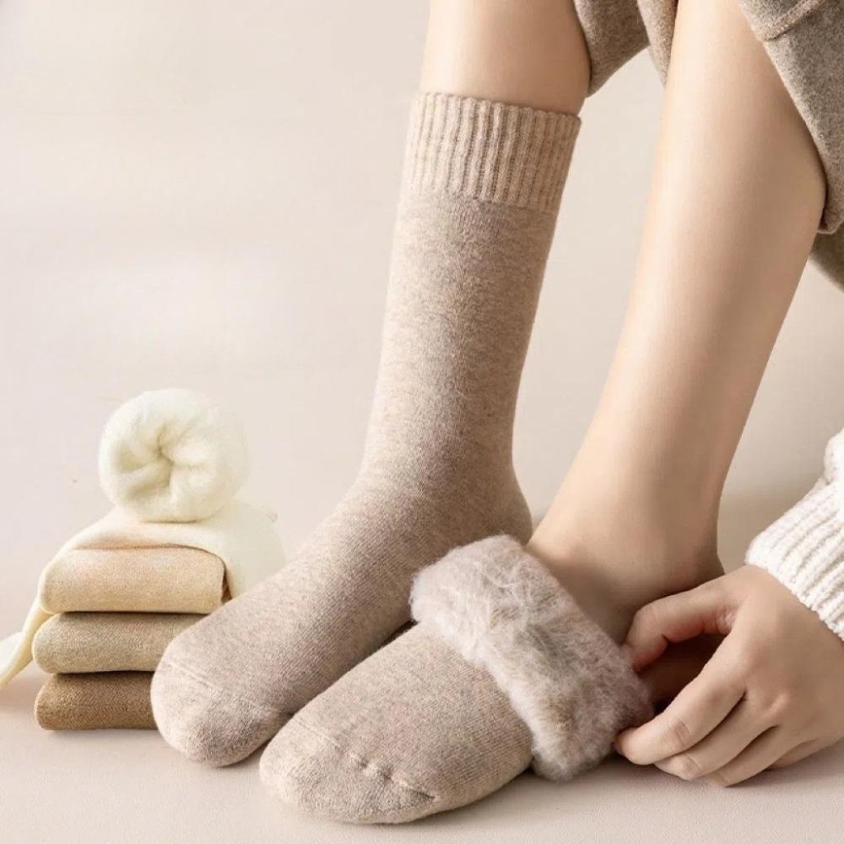 1 Pair Winter Warm Thermal Soc - Thermal Sock Wool 리뷰 및 가격