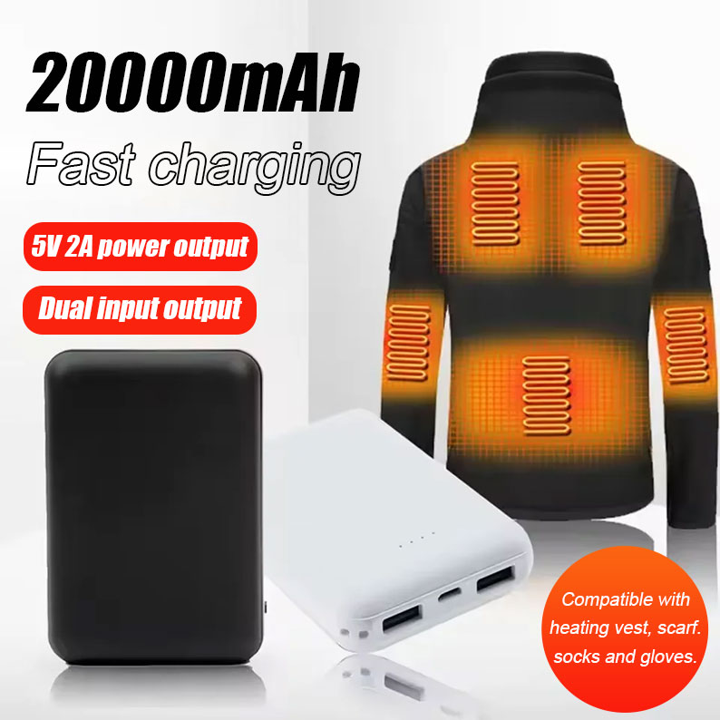 20000mAh Power Bank Portable U - Heated Vest Battery 리뷰 및 가격
