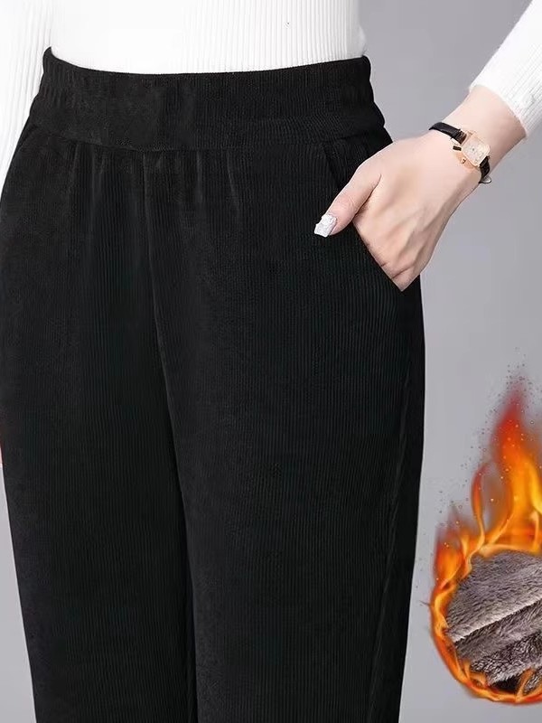 Thickened Straight Leg Pants W - Corduroy Pant Warm 리뷰 및 가격