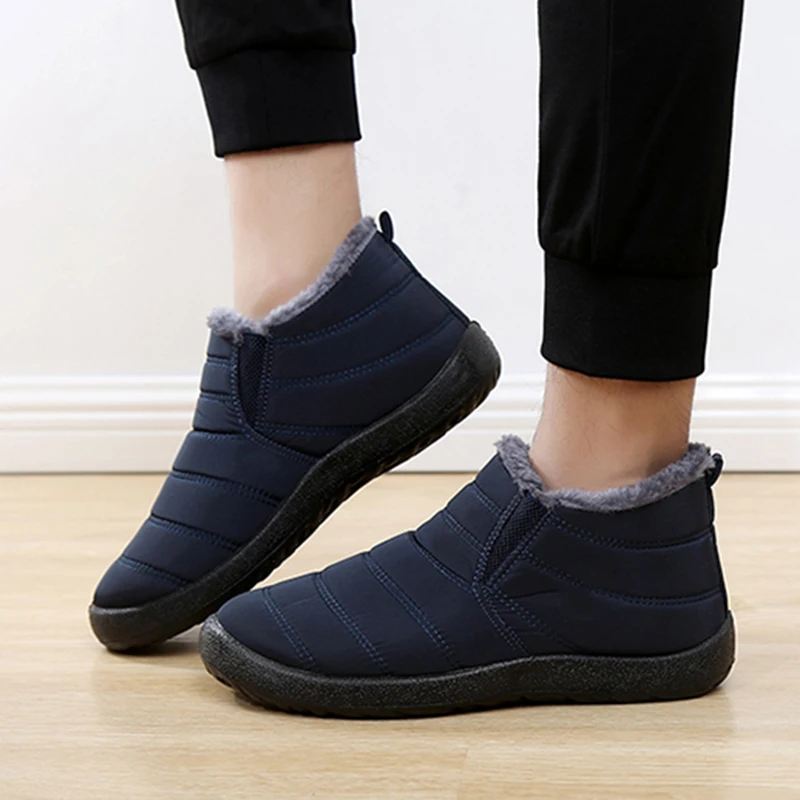 Fashion Men's Snow Boots Ankle - Waterproof Winter Boot 리뷰 및 가격