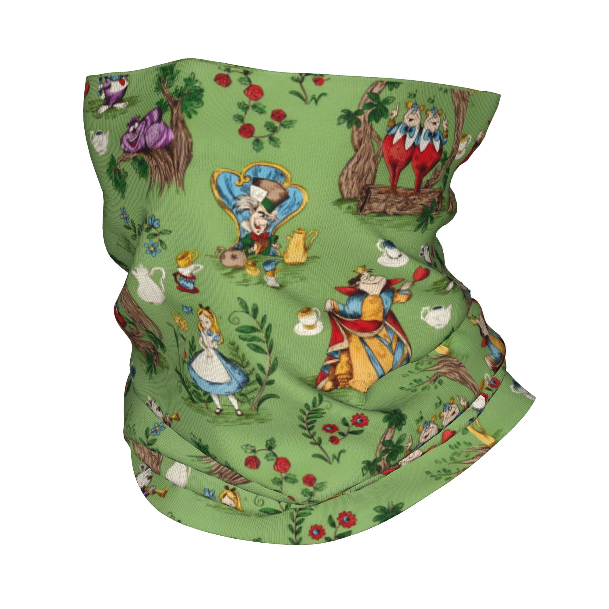 Custom A-Alice in W-Wonderland - Neck Gaiter Fleece 리뷰 및 가격