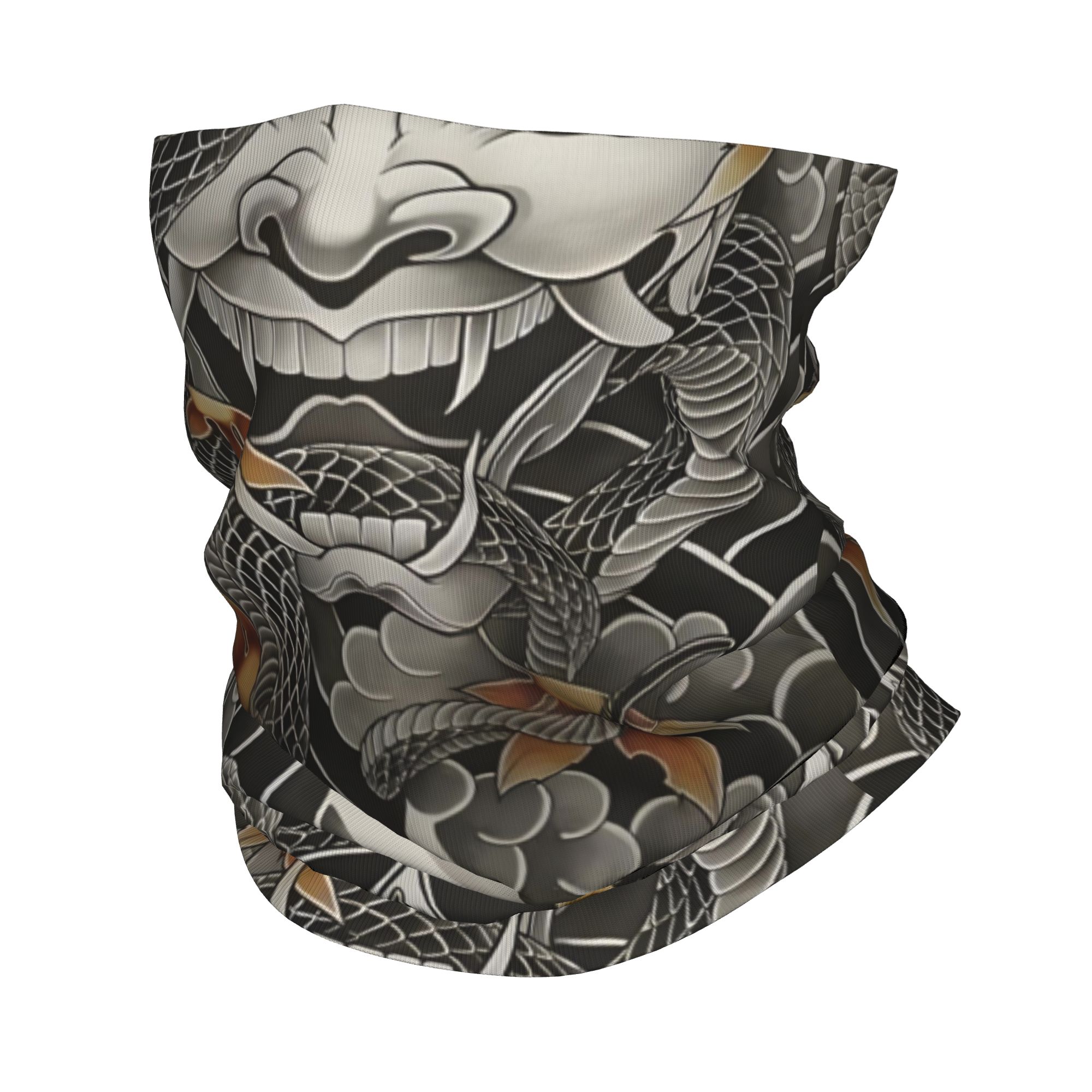 Custom Samurai Oni Demon Banda - Neck Gaiter Fleece 리뷰 및 가격