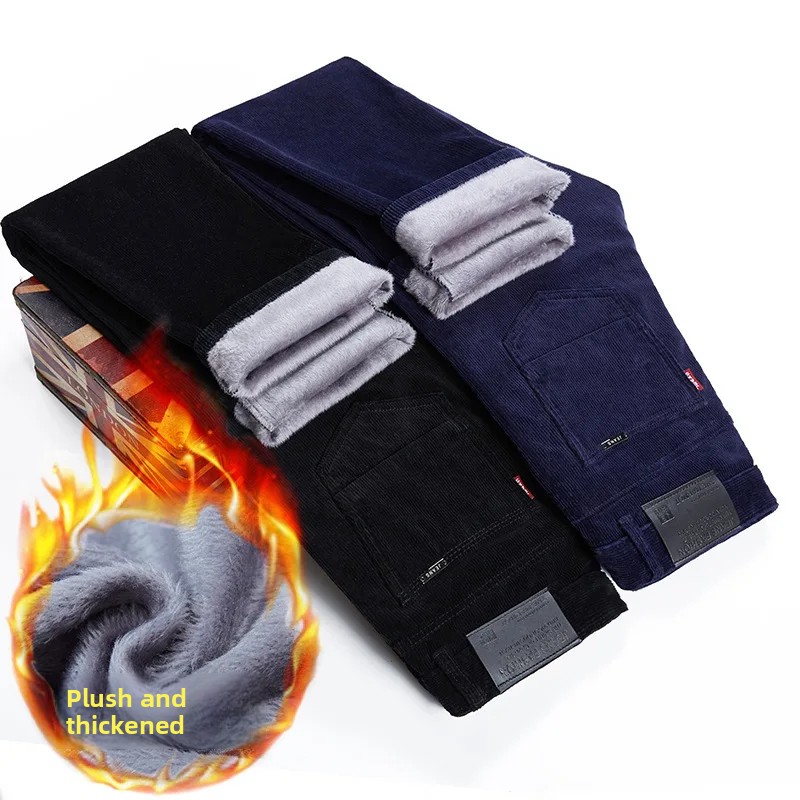 Thickened Fleece Lined Corduro - Corduroy Pant Warm 리뷰 및 가격
