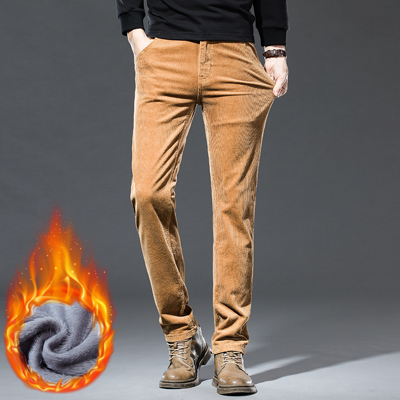 Winter New Men's Corduroy Flee - Corduroy Pant Warm 리뷰 및 가격