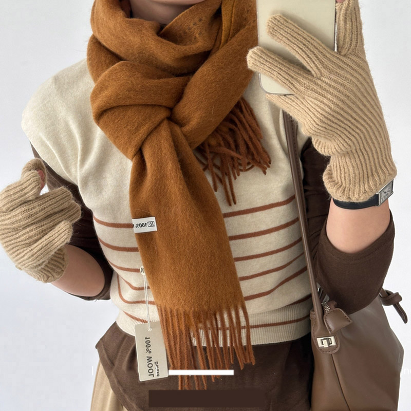 Elegant Good Quality 100% Wool - Wool Scarf Men 리뷰 및 가격