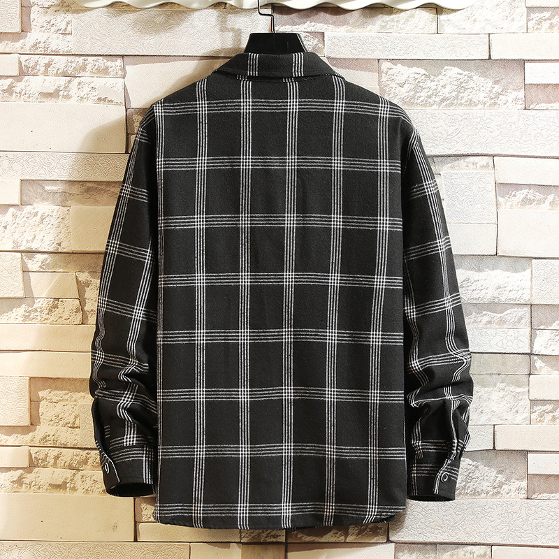 2025 Summer Men's Plaid Shirt  - Flannel Shirt Lined 리뷰 및 가격