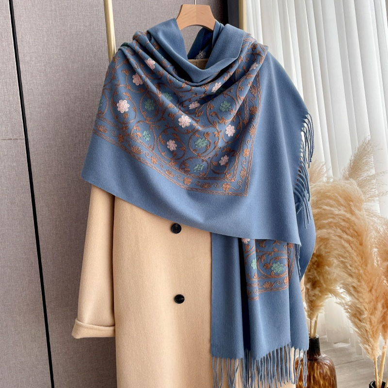 2025 New Embroidery Cashmere S - Cashmere Pashmina Wrap 리뷰 및 가격