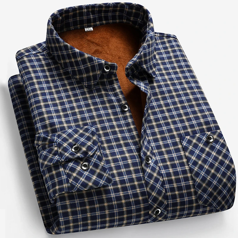 2026 Autumn and Winter Men's F - Flannel Shirt Lined 리뷰 및 가격