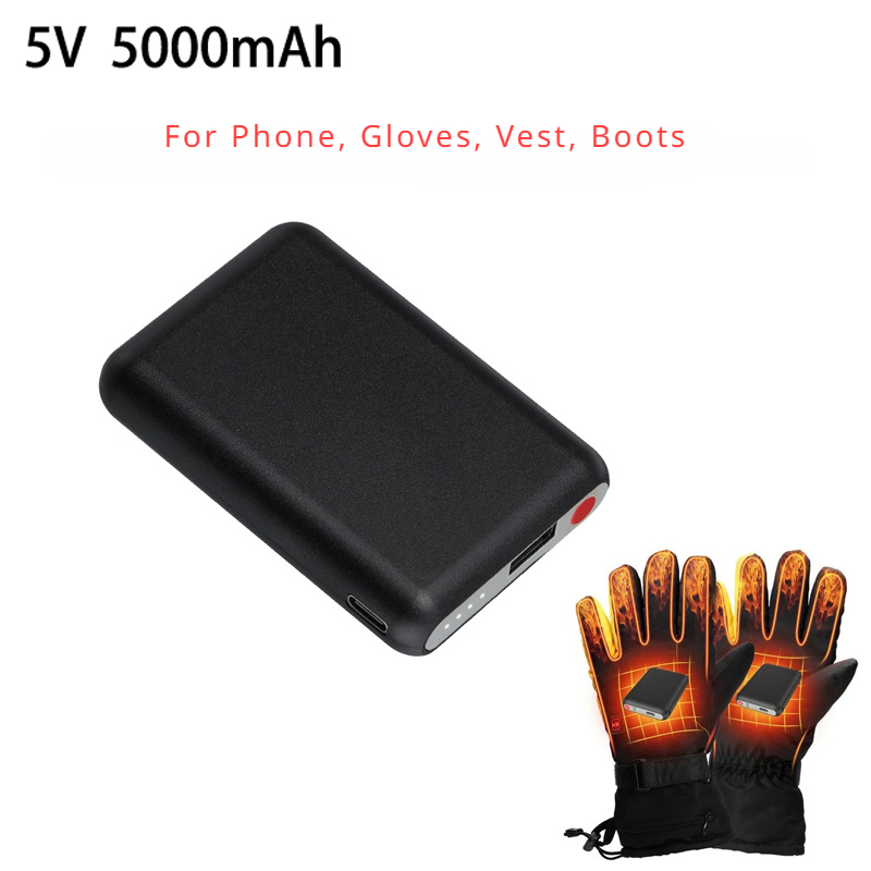 5V 5000mAh Heated Gloves Batte - Heated Vest Battery 리뷰 및 가격