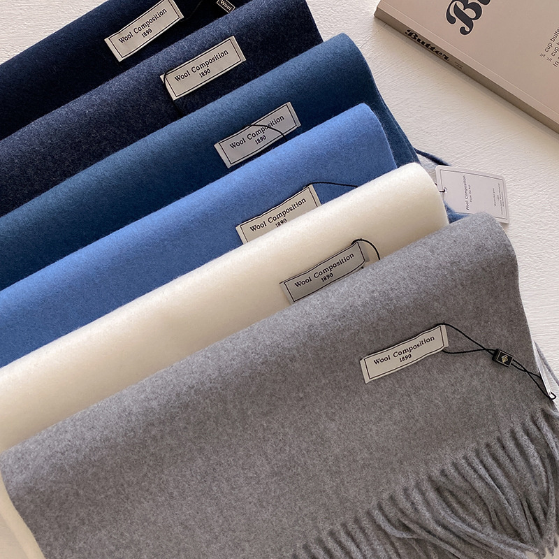 2024 Winter Wool Scarf For Wom - Cashmere Pashmina Wrap 리뷰 및 가격