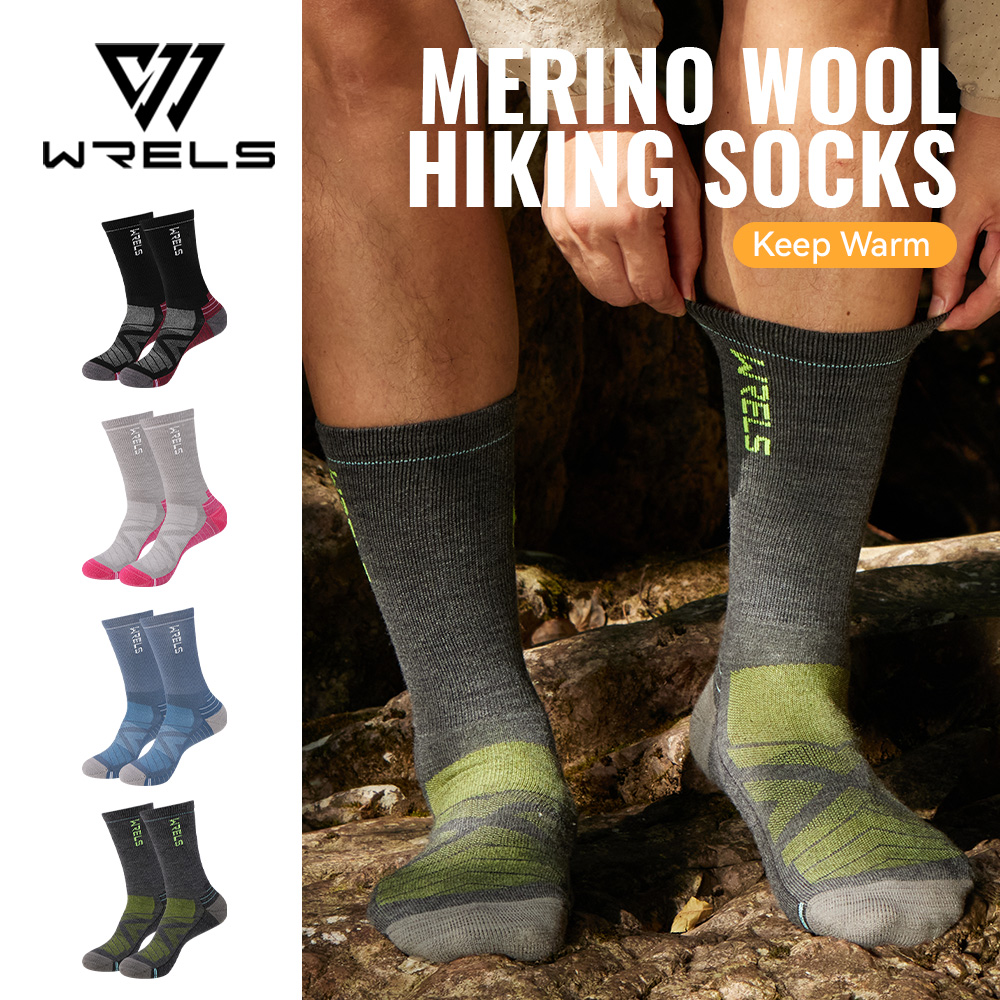 WRELS 1/2/3 Merino Wool Socks  - Thermal Sock Wool 리뷰 및 가격