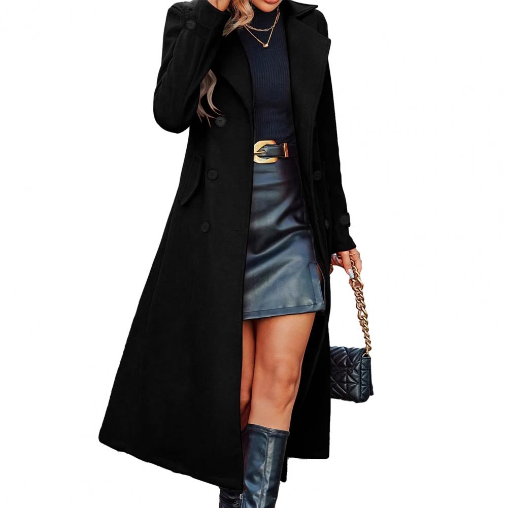Autumn Coat Women's Long Wool  - Wool Coat Peacoat 리뷰 및 가격
