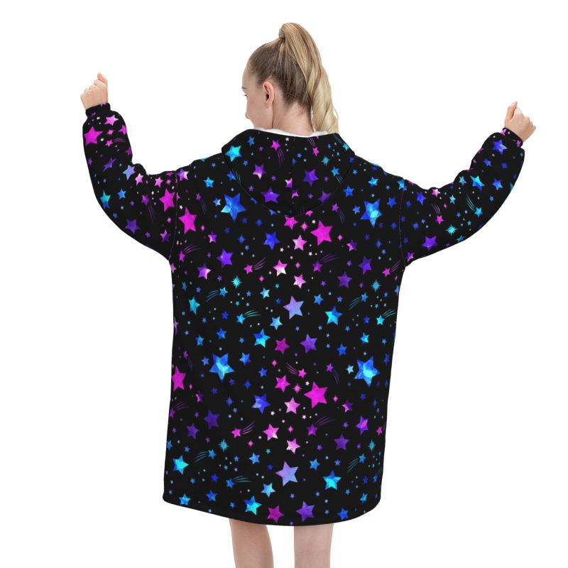 Space Galaxy Constellation Zod - Sherpa Hoodie Fleece 리뷰 및 가격